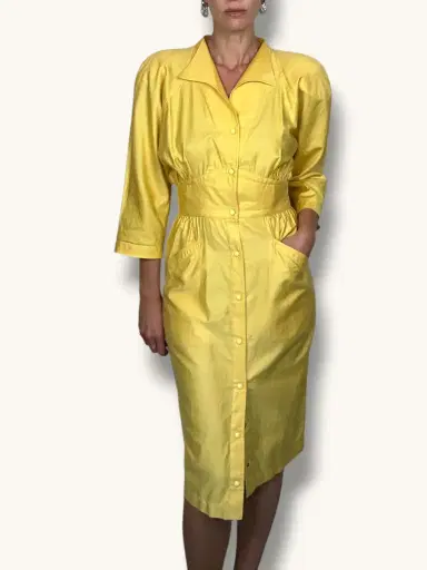 Jen Wonders Studio Mugler Yellow Dress | Thumbnail 3 Jen Wonders Studio Mugler Yellow Dress | Thumbnail 3