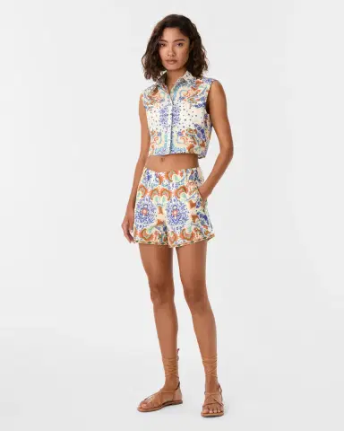 Emporio Sirenuse Shorts in Chimera Print | Thumbnail 2 Emporio Sirenuse Shorts in Chimera Print | Thumbnail 2