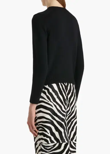 Khaite Leta Sweater In Black | Thumbnail 4 Khaite Leta Sweater In Black | Thumbnail 4
