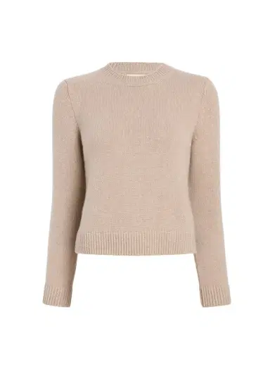 Khaite Leta Sweater In Putty | Thumbnail 1 Khaite Leta Sweater In Putty | Thumbnail 1