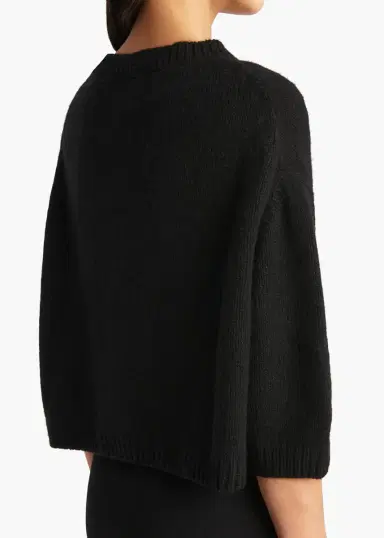 Khaite Sabina Sweater In Black | Thumbnail 6 Khaite Sabina Sweater In Black | Thumbnail 6