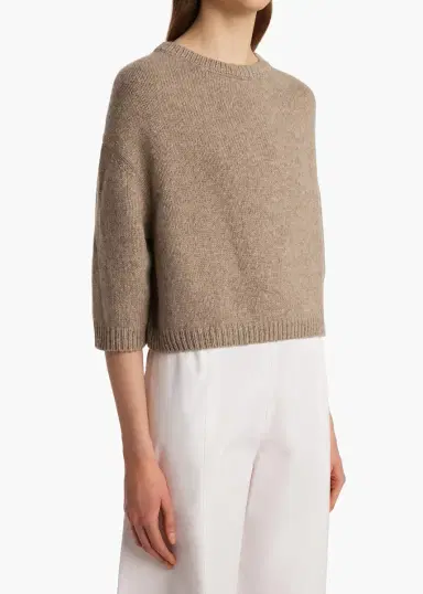 Khaite Sabina Sweater In Sepia | Thumbnail 5 Khaite Sabina Sweater In Sepia | Thumbnail 5