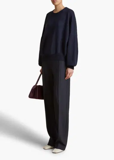 Khaite Margaux Sweater In Midnight | Thumbnail 2 Khaite Margaux Sweater In Midnight | Thumbnail 2