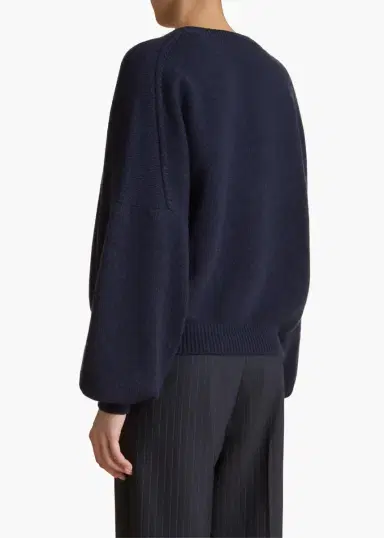 Khaite Margaux Sweater In Midnight | Thumbnail 4 Khaite Margaux Sweater In Midnight | Thumbnail 4