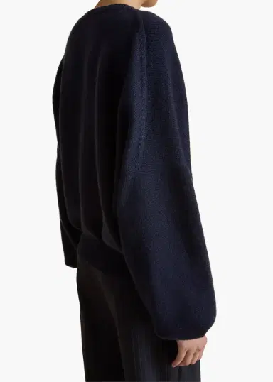 Khaite Margaux Sweater In Midnight | Thumbnail 6 Khaite Margaux Sweater In Midnight | Thumbnail 6