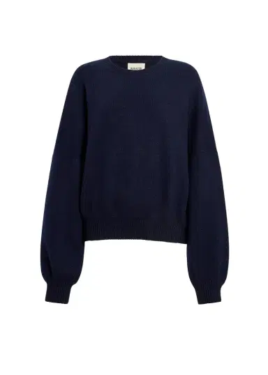 Khaite Margaux Sweater In Midnight | Thumbnail 1 Khaite Margaux Sweater In Midnight | Thumbnail 1