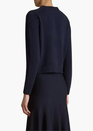 Khaite Leta Sweater In Midnight | Thumbnail 4 Khaite Leta Sweater In Midnight | Thumbnail 4