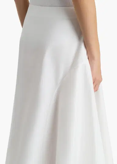 Khaite Artin Skirt In Chalk | Thumbnail 6 Khaite Artin Skirt In Chalk | Thumbnail 6