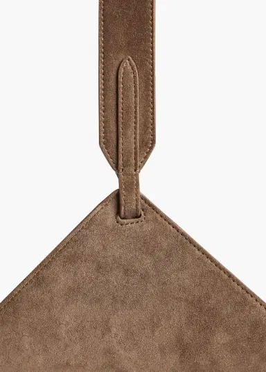 Khaite Mini Lotus Tote In Cedar Suede | Thumbnail 4 Khaite Mini Lotus Tote In Cedar Suede | Thumbnail 4