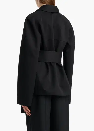 Khaite Emint Jacket In Black | Thumbnail 4 Khaite Emint Jacket In Black | Thumbnail 4