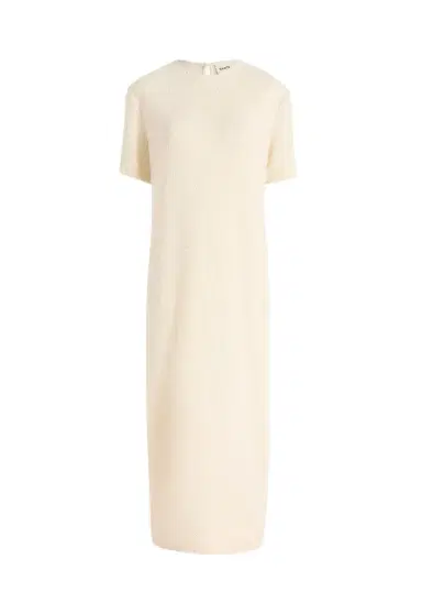Khaite Webber Dress In Natural | Thumbnail 1 Khaite Webber Dress In Natural | Thumbnail 1