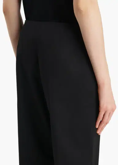 Khaite Walter Pant In Black Cotton Silk | Thumbnail 6 Khaite Walter Pant In Black Cotton Silk | Thumbnail 6