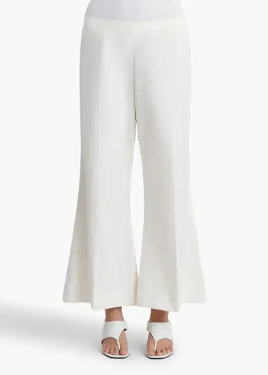 Khaite Walter Pant In Natural Cotton Silk | Thumbnail 3 Khaite Walter Pant In Natural Cotton Silk | Thumbnail 3