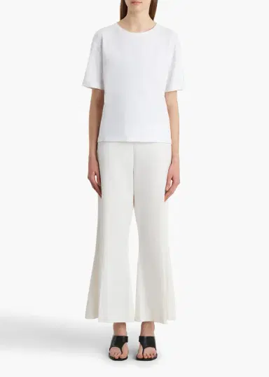 Khaite Walter Pant In Natural Cotton Silk | Thumbnail 7 Khaite Walter Pant In Natural Cotton Silk | Thumbnail 7