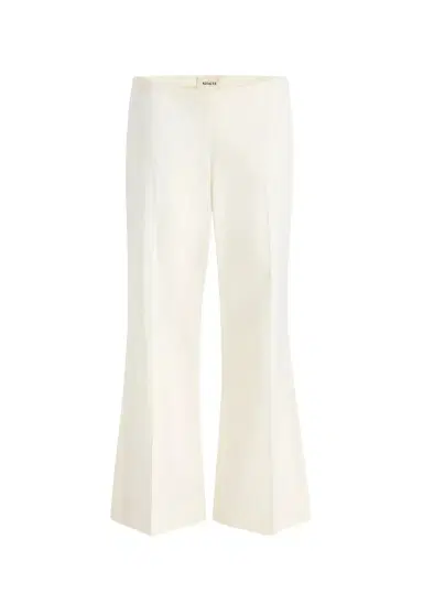 Khaite Walter Pant In Natural Cotton Silk | Thumbnail 1 Khaite Walter Pant In Natural Cotton Silk | Thumbnail 1
