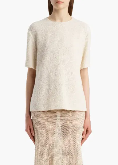 Khaite Web Top In Natural | Thumbnail 3 Khaite Web Top In Natural | Thumbnail 3
