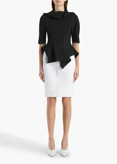 Khaite Kendra Skirt In White | Thumbnail 2 Khaite Kendra Skirt In White | Thumbnail 2