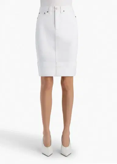 Khaite Kendra Skirt In White | Thumbnail 3 Khaite Kendra Skirt In White | Thumbnail 3