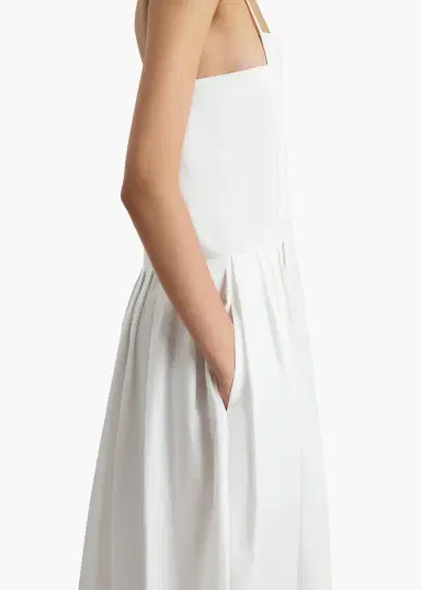 Khaite Adira Dress In Chalk | Thumbnail 6 Khaite Adira Dress In Chalk | Thumbnail 6