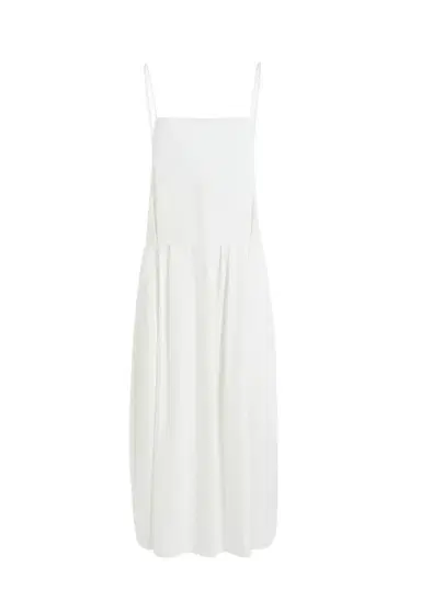 Khaite Adira Dress In Chalk | Thumbnail 1 Khaite Adira Dress In Chalk | Thumbnail 1