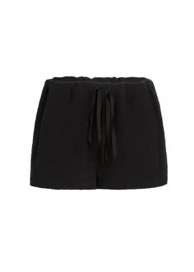 Khaite Robbie Short In Black | Thumbnail 1 Khaite Robbie Short In Black | Thumbnail 1