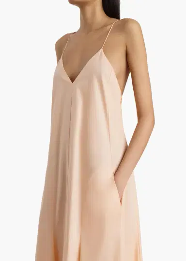 Khaite Iben Dress In Light Peach | Thumbnail 5 Khaite Iben Dress In Light Peach | Thumbnail 5