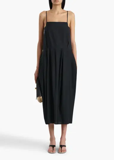 Khaite Adira Dress In Black | Thumbnail 2 Khaite Adira Dress In Black | Thumbnail 2