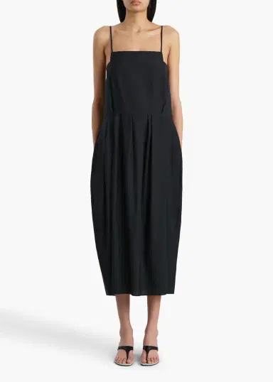 Khaite Adira Dress In Black | Thumbnail 3 Khaite Adira Dress In Black | Thumbnail 3