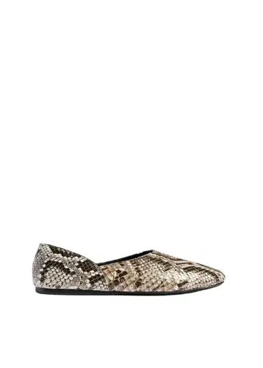 Khaite Jane Flat In Natural Python | Thumbnail 1 Khaite Jane Flat In Natural Python | Thumbnail 1