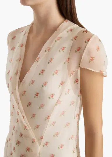 Khaite Meera Dress In Soft Pink | Thumbnail 5 Khaite Meera Dress In Soft Pink | Thumbnail 5