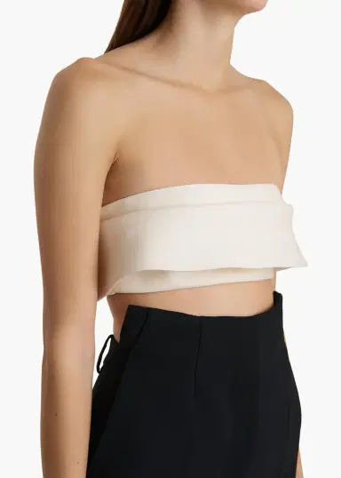 Khaite Kelsi Top In Cream | Thumbnail 5 Khaite Kelsi Top In Cream | Thumbnail 5
