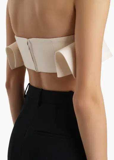 Khaite Kelsi Top In Cream | Thumbnail 6 Khaite Kelsi Top In Cream | Thumbnail 6