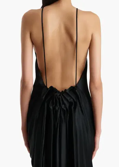 Khaite Kent Dress In Black | Thumbnail 6 Khaite Kent Dress In Black | Thumbnail 6