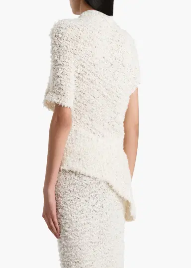 Khaite Rhodes Top In Ivory | Thumbnail 4 Khaite Rhodes Top In Ivory | Thumbnail 4