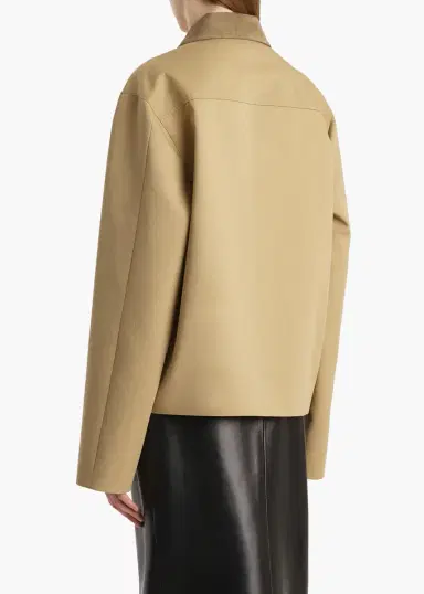Khaite Wyatt Jacket In Wheat | Thumbnail 4 Khaite Wyatt Jacket In Wheat | Thumbnail 4