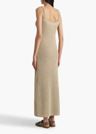 Khaite Lex Dress In Beige | Thumbnail 4 Khaite Lex Dress In Beige | Thumbnail 4