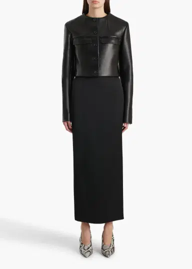 Khaite Winton Skirt In Black | Thumbnail 2 Khaite Winton Skirt In Black | Thumbnail 2