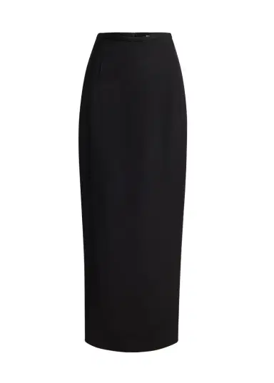Khaite Winton Skirt In Black | Thumbnail 1 Khaite Winton Skirt In Black | Thumbnail 1