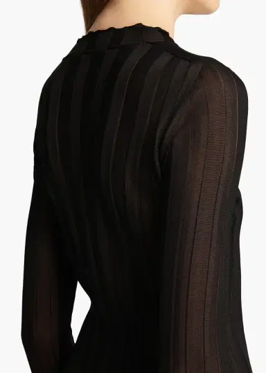 Khaite Cosette Top In Black | Thumbnail 6 Khaite Cosette Top In Black | Thumbnail 6