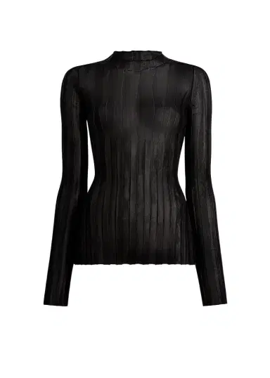 Khaite Cosette Top In Black | Thumbnail 1 Khaite Cosette Top In Black | Thumbnail 1