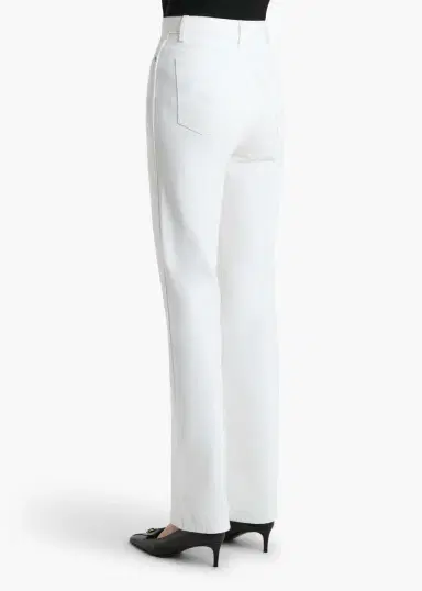 Khaite Danielle Jean In White | Thumbnail 4 Khaite Danielle Jean In White | Thumbnail 4