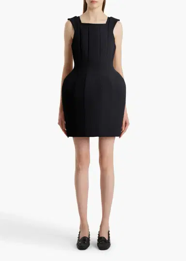 Khaite Dan Dress In Black | Thumbnail 3 Khaite Dan Dress In Black | Thumbnail 3