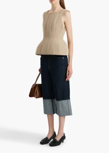 Khaite Dani Top In Tea Stain | Thumbnail 2 Khaite Dani Top In Tea Stain | Thumbnail 2