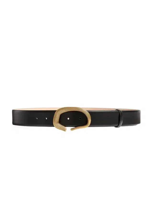 Santa Fe Belt In Black Leather Santa Fe Belt In Black Leather