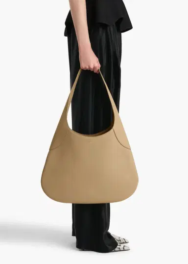 Khaite Large Joan Hobo In Toffee Leather | Thumbnail 5 Khaite Large Joan Hobo In Toffee Leather | Thumbnail 5