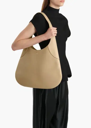 Khaite Large Joan Hobo In Toffee Leather | Thumbnail 6 Khaite Large Joan Hobo In Toffee Leather | Thumbnail 6