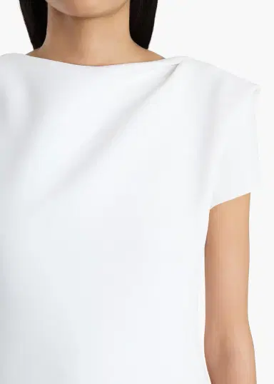 Khaite Iryl Dress In Chalk | Thumbnail 5 Khaite Iryl Dress In Chalk | Thumbnail 5