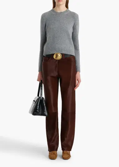 Khaite Leta Sweater In Fog | Thumbnail 2 Khaite Leta Sweater In Fog | Thumbnail 2