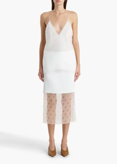 Khaite Timy Top In Chalk | Thumbnail 2 Khaite Timy Top In Chalk | Thumbnail 2
