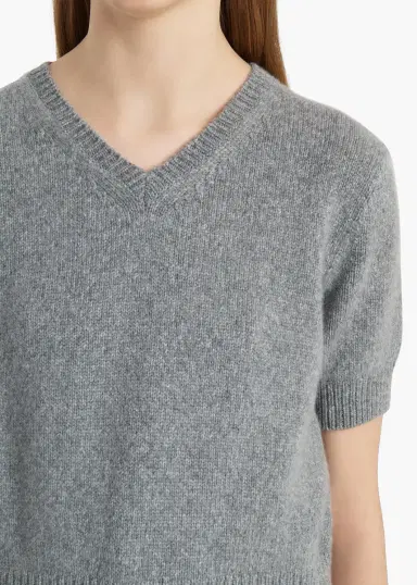 Khaite Jas Sweater In Fog | Thumbnail 5 Khaite Jas Sweater In Fog | Thumbnail 5